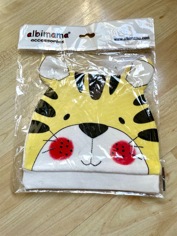 Kaplan Desenli Kulaklı Bebek Bere - Görsel 3