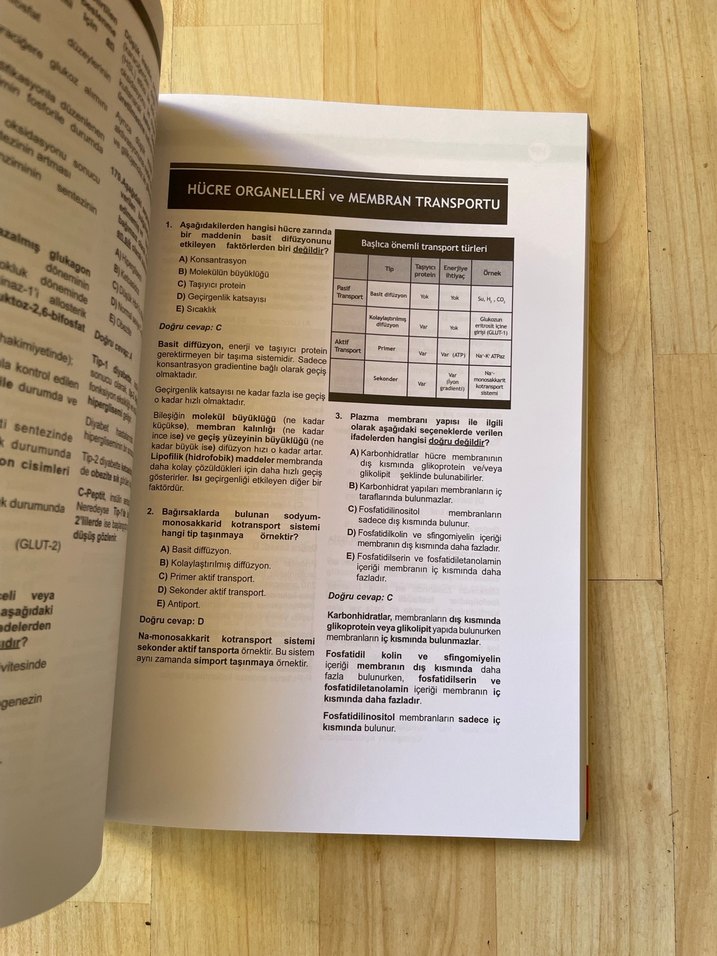 DUS AKADEMİDUS İçin Biyokimya Biyoloji ve Genetik Soruları - Görsel 4