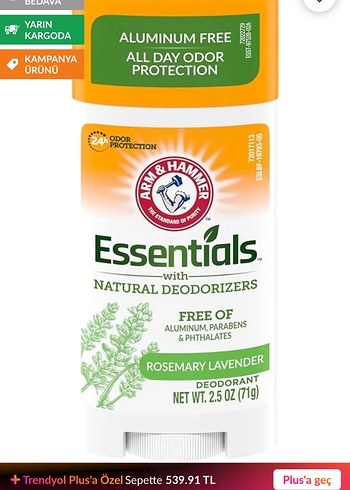 Secret Essentials Natural Deodorizers - Görsel 4