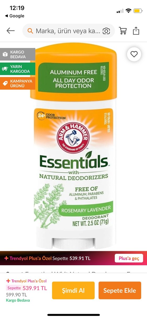 Secret Essentials Natural Deodorizers - Görsel 4