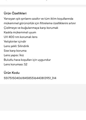 Salice Antifog Double Lens Unisex Kayak Gözlüğü - Görsel 6