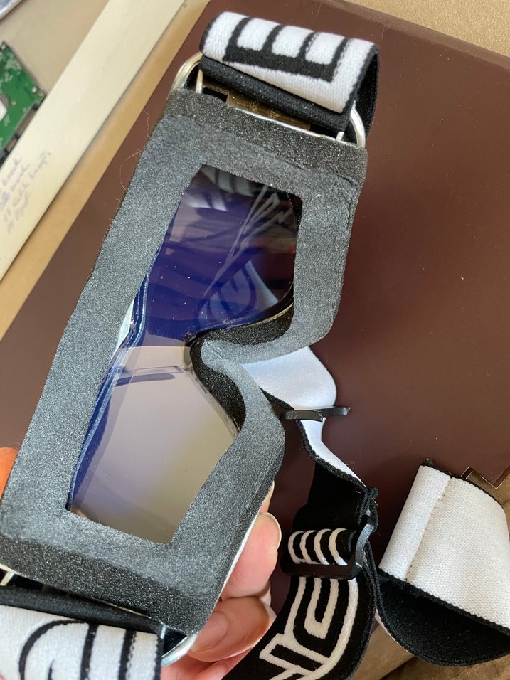 Salice Antifog Double Lens Unisex Kayak Gözlüğü - Görsel 2