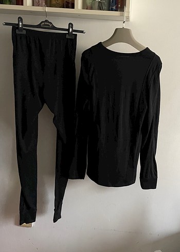 Tchibo Erkek Siyah İçlik Termal Takım - Görsel 2