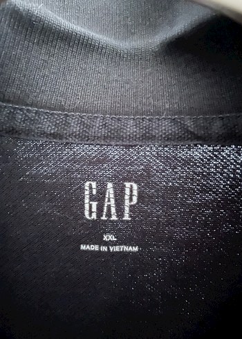 Gap Siyah Polo Yaka Erkek Tişört - Görsel 6