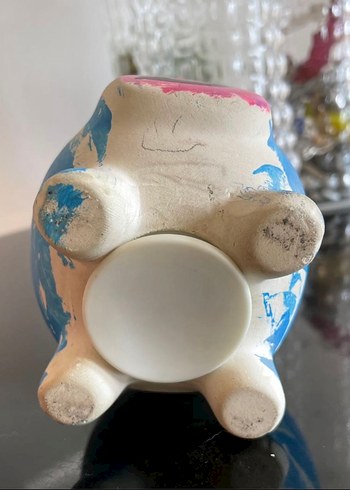 Seramik Renkli Mini Domuzcuk Kumbara - Görsel 5