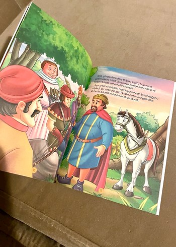 Robin Hood Resimli Hikaye Kitabı - Görsel 4
