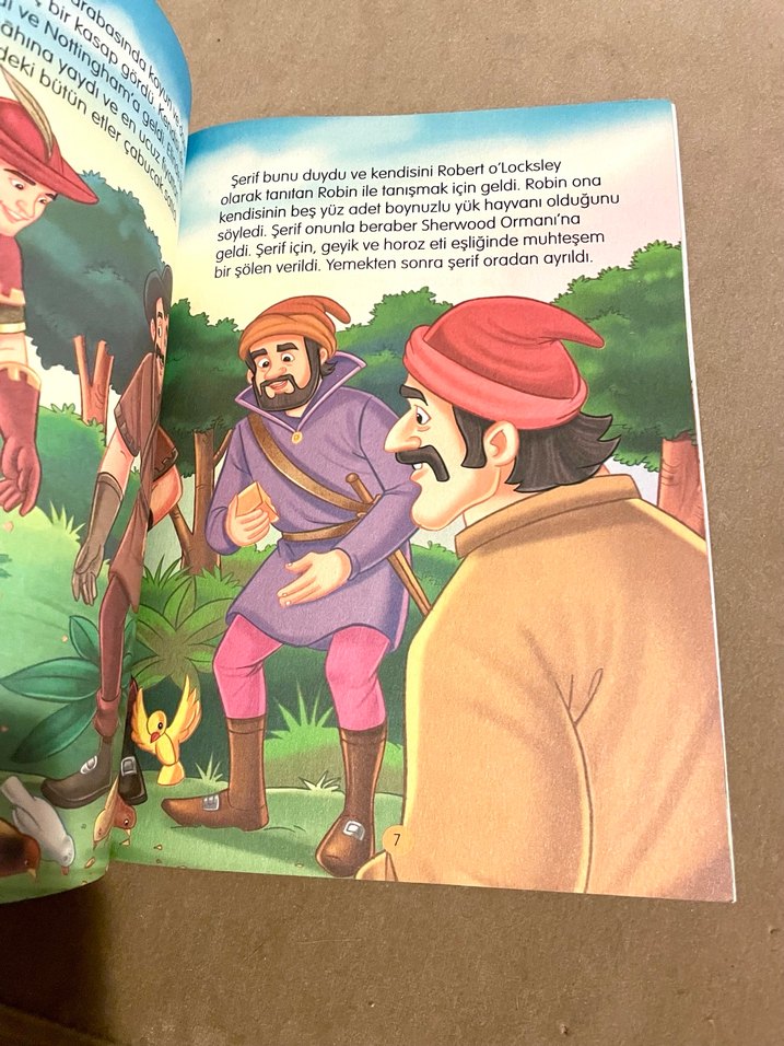 Robin Hood Resimli Hikaye Kitabı - Görsel 3