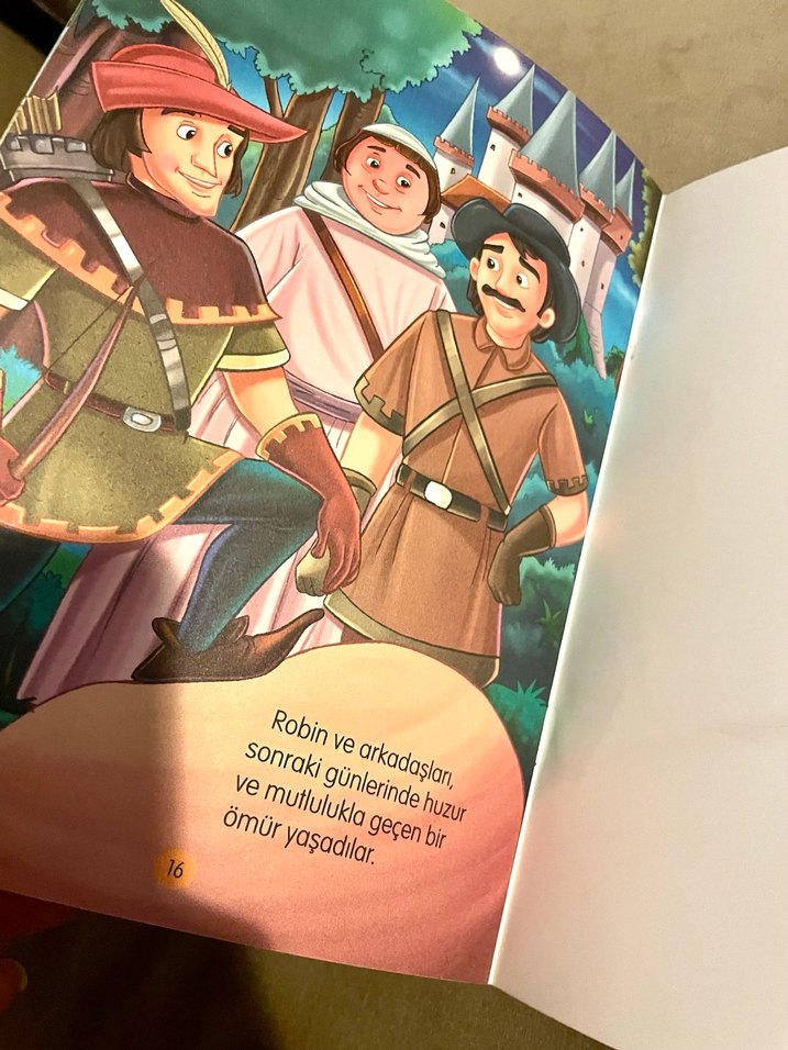 Robin Hood Resimli Hikaye Kitabı - Görsel 5