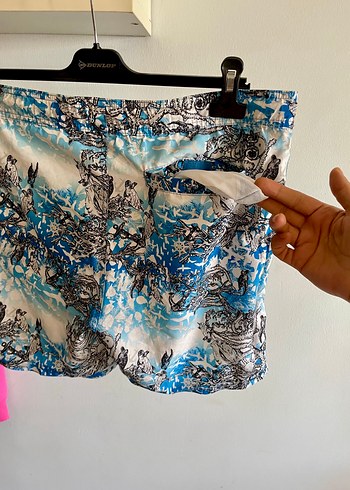 Speedo Erkek Mavi Desenli Şort Mayo - Görsel 4