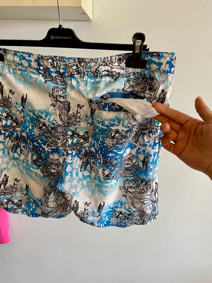 Speedo Erkek Mavi Desenli Şort Mayo - Görsel 4