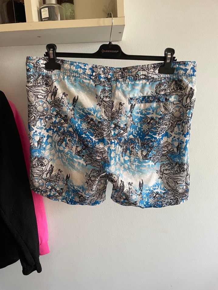 Speedo Erkek Mavi Desenli Şort Mayo - Görsel 3