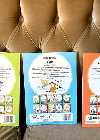 Küçük Çocuklar İçin Hayvan Hikayeleri - 3 Kitap - Görsel 2