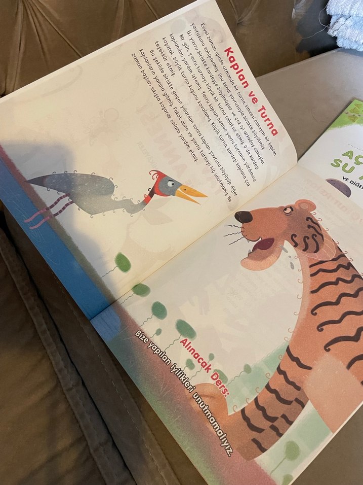 Küçük Çocuklar İçin Hayvan Hikayeleri - 3 Kitap - Görsel 5