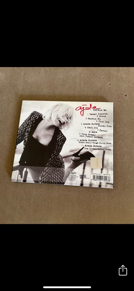 Ajda Pekkan Farkın Bu CD - Görsel 2