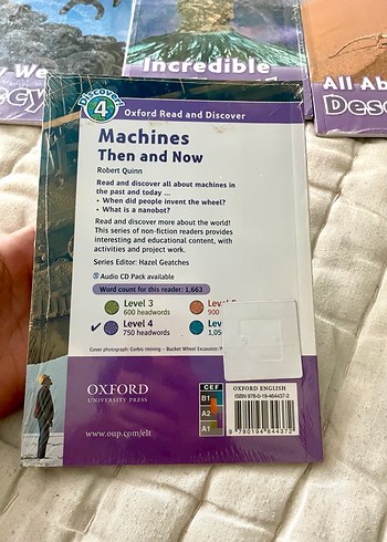 Machines Then and Now - Oxford Read and Discover - Görsel 2