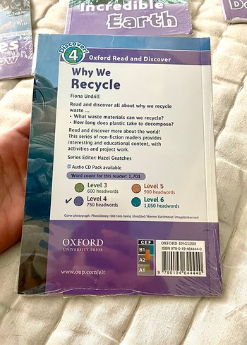 Why We Recycle - Oxford Read and Discover - Görsel 2
