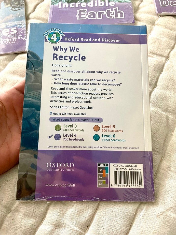 Why We Recycle - Oxford Read and Discover - Görsel 2