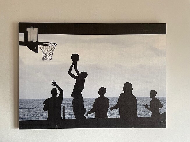 Basketbol Temalı Kanvas Tablo