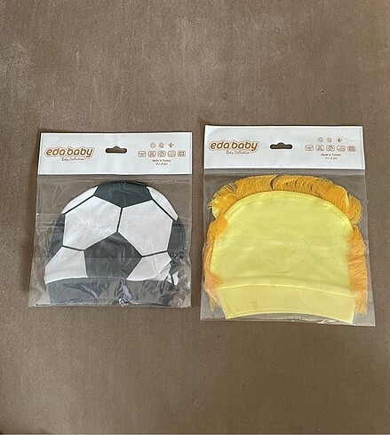 0-4 Ay Bebek Aslanlı Bere - Görsel 2