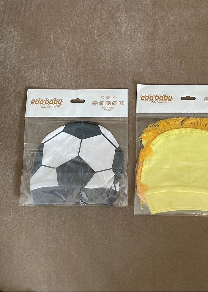 0-4 Ay Bebek Aslanlı Bere - Görsel 2