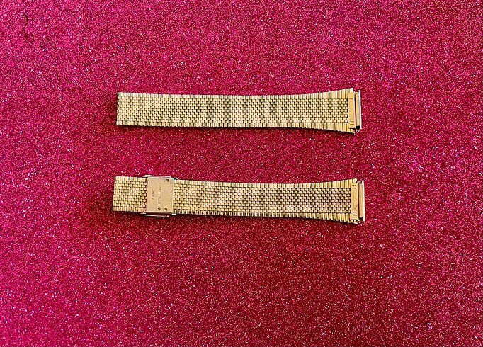 Vintage Citizen Gold Hasır Saat Kordonu - Görsel 2