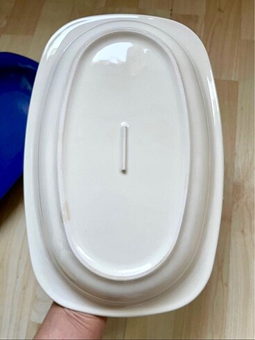 Diğer Kemik Renk Oval Tabak