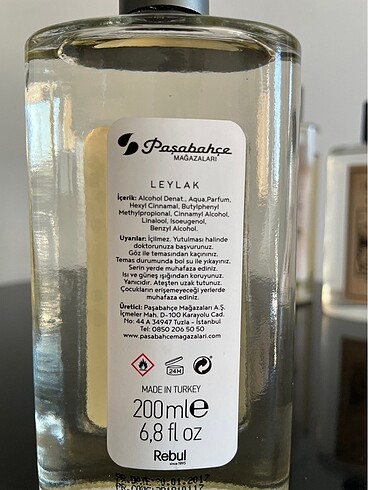 Beden Paşabahçe Leylak Kolonya 200 cc