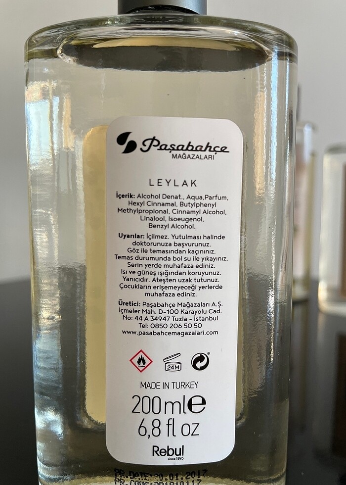 Paşabahçe Leylak Kolonya 200 cc - Görsel 3