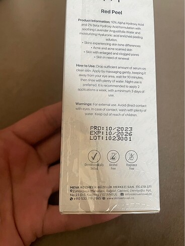 Skin Sensual Red Peel - Görsel 3