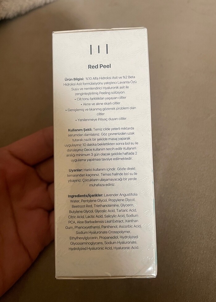 Skin Sensual Red Peel - Görsel 2