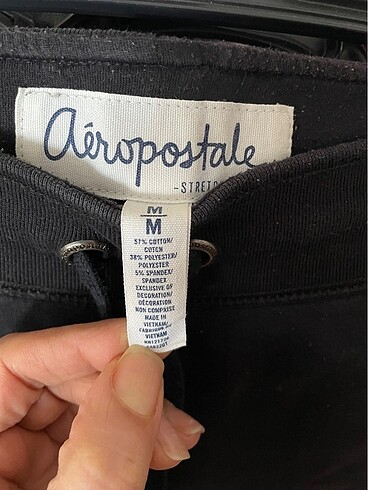 m Beden Aeropostale Siyah Eşofman Altı