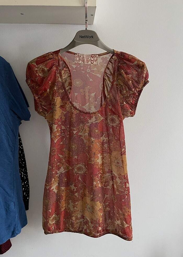 KickArt Transparan Süper Mini Elbise - Görsel 2