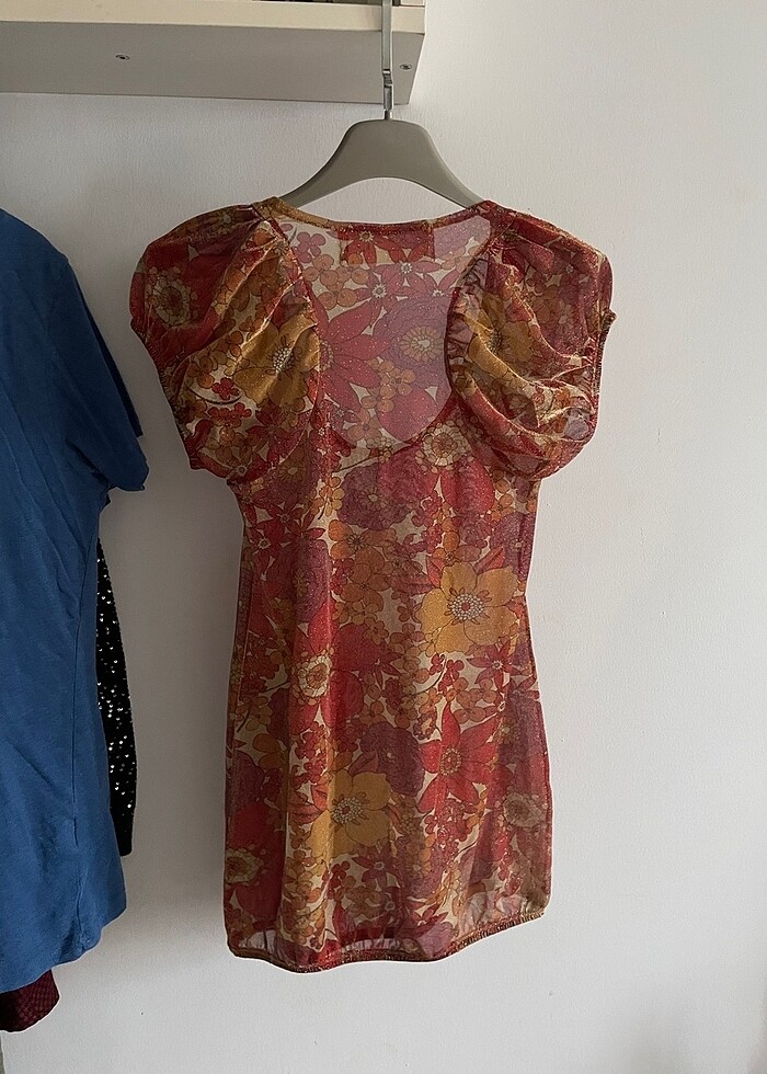 KickArt Transparan Süper Mini Elbise - Görsel 4