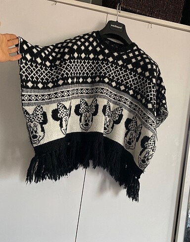 Koton Disney Kız Çocuk Panço - Görsel 2