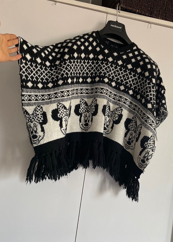 Koton Disney Kız Çocuk Panço - Görsel 2