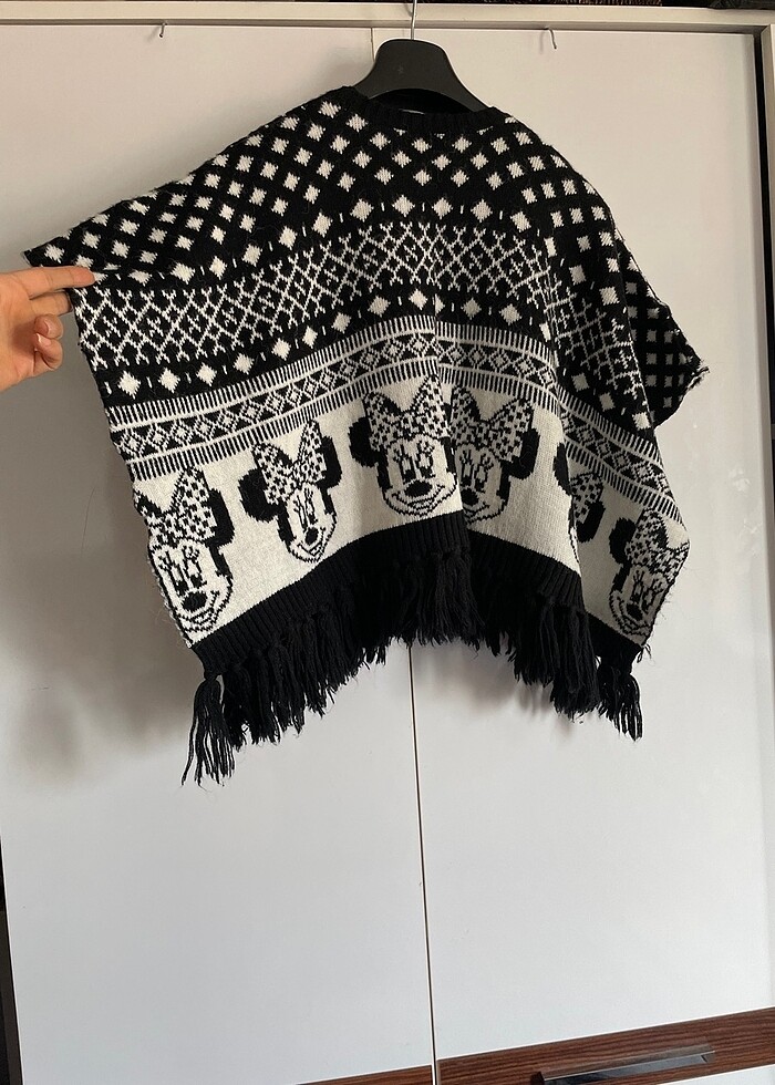 Koton Disney Kız Çocuk Panço - Görsel 3