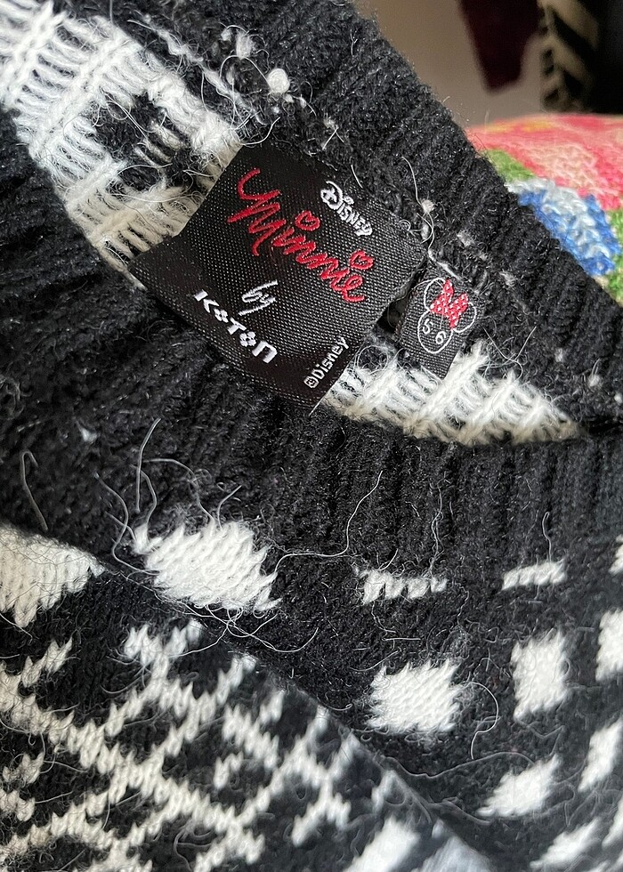 Koton Disney Kız Çocuk Panço - Görsel 5