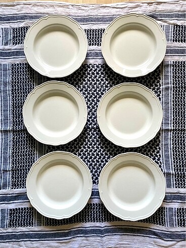 Ikea Kemik Renk Büyük Servis Tabağı