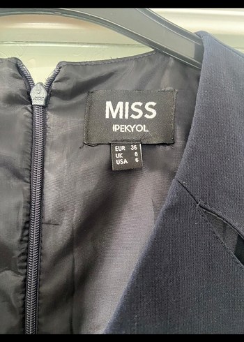 Lacivert V Yakalı Uzun Kadın Abiye Elbise - Görsel 2