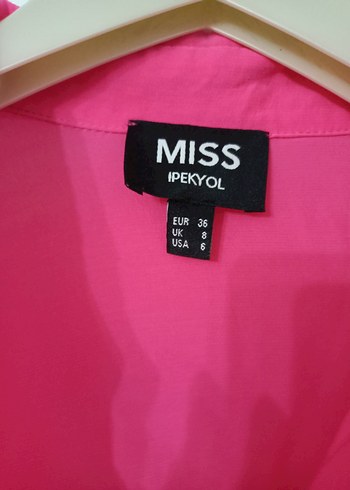 Baglama Detayli Pembe Gömlek - Görsel 2