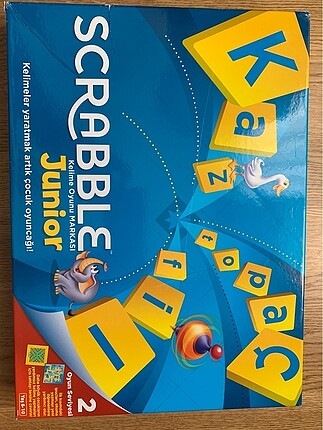  Scrabble Junior Kutu Oyunu