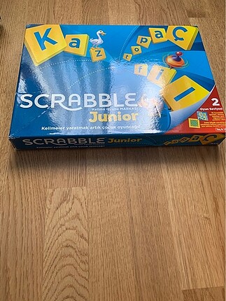  Beden Scrabble Junior Kutu Oyunu