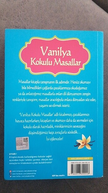  Vanilya Kokulu Masallar 