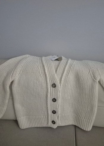 Zara %100 Yün Hırka - Görsel 5