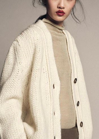 Zara %100 Yün Hırka - Görsel 3