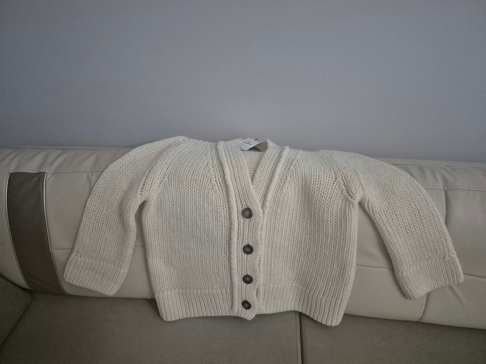 Zara %100 Yün Hırka - Görsel 5