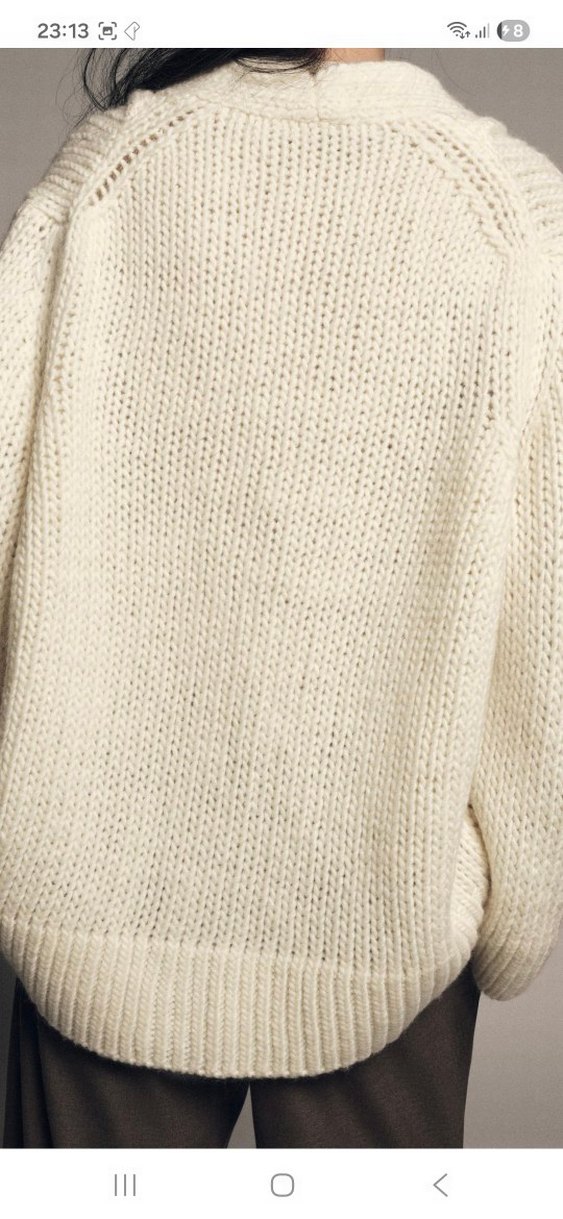 Zara %100 Yün Hırka - Görsel 2