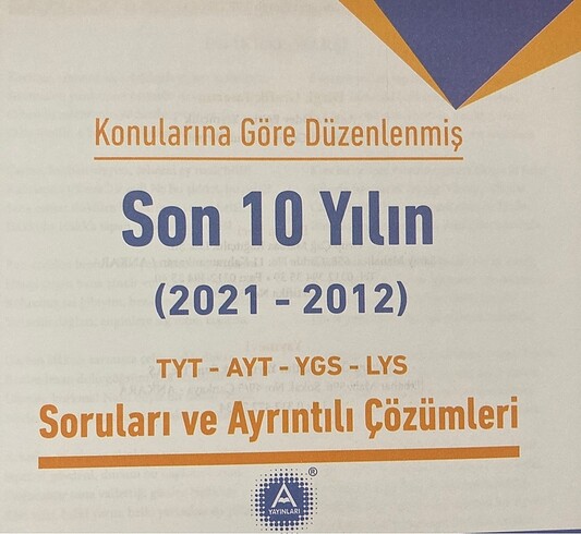  tyt/ayt biyoloji çıkmış sorular
