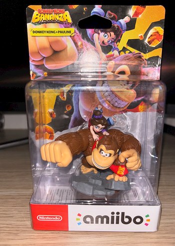 Donkey Kong bananza amiibo nintendo