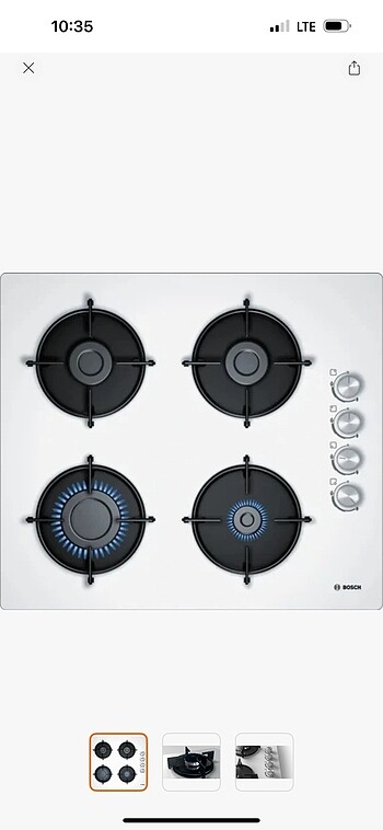 Bosch set üstü ocak